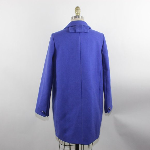 KATE SPADE NEW YORK Ladies Blue Button Down Coat Sz US 2 New - Picture 5 of 7